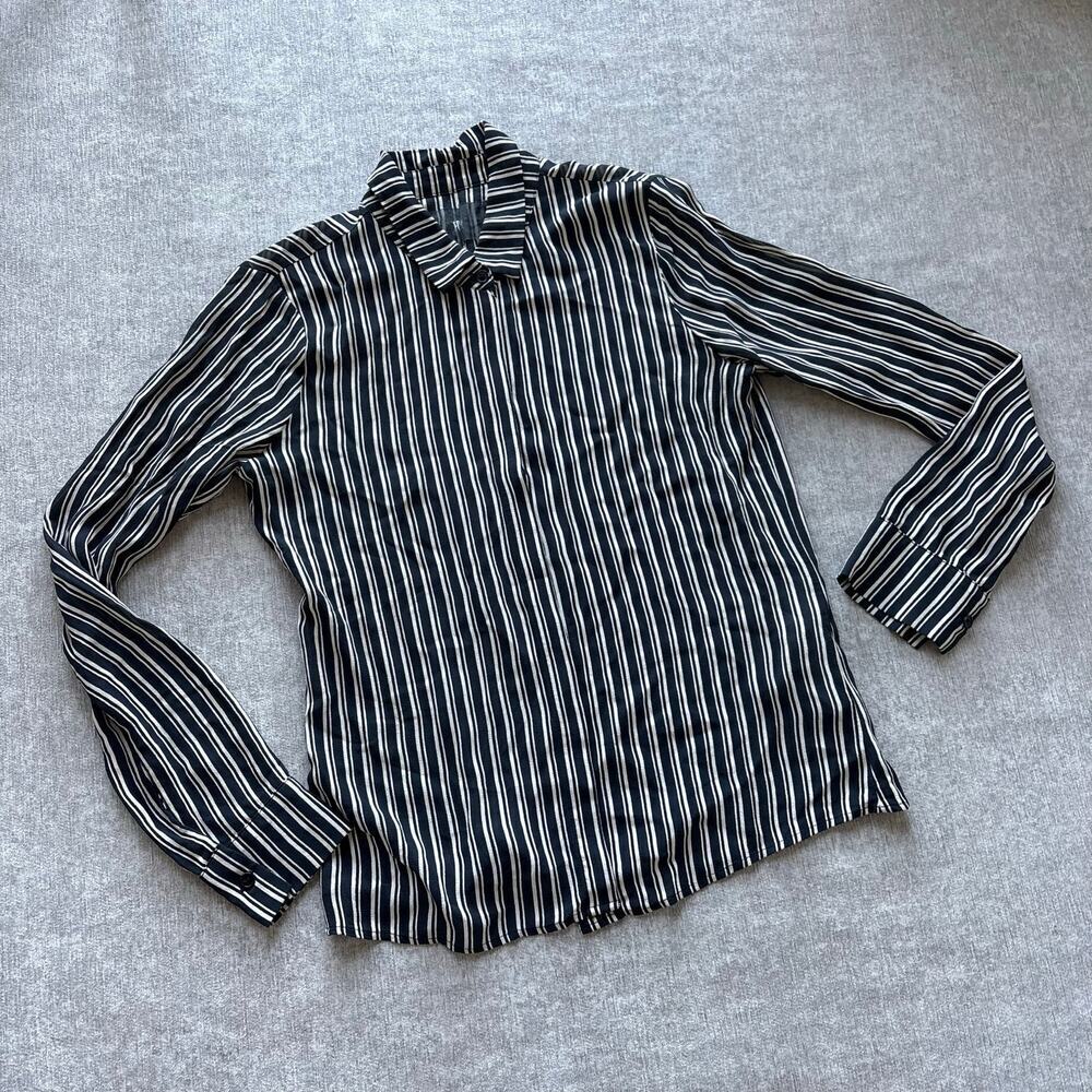 Reformation Striped Long Sleeve Top